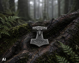 Anhänger 150 Thorshammer - Silber