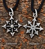 Anhänger 58 Chaosstern - Silber