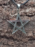 Anhänger 452 Pentagramm - Silber
