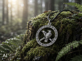 Anhänger 329 Raben - Silber