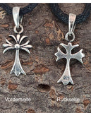 Anhänger 17 Kreuz - Silber
