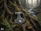 Anhänger 144 Thorshammer - Silber