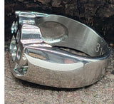 Ring Schlagring Gr. 56-72 - Edelstahl