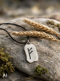 Anhänger 299 Fehu - Silber