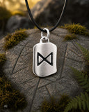 Anhänger 157 Rune Dagaz - Silber