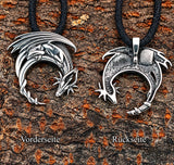 Anhänger 315 Drache - Silber