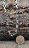 Ankerkette 4,3 mm - silbern - Edelstahl
