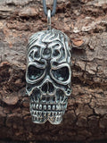 Anhänger 211 Totenkopf - Edelstahl