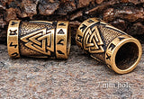 Bartperle Wotan 7mm Bronze
