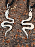 Anhänger 5 Schlange - Silber