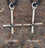 Anhänger 65 Kreuz - Silber