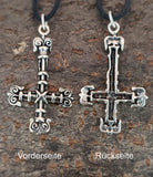Anhänger 64 Kreuz - Silber