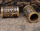 Bartperle Lebensbaum 7mm - Bronze