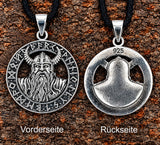 Wikinger 399 mit Korbkette - Silber