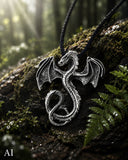 Anhänger 235 Drache - Silber