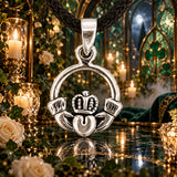 Claddagh 169 mit Schlangenkette - Silber