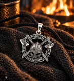 Anhänger 431 Wikinger Äxte - Silber