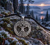 Anhänger 92 Lebensbaum - Silber