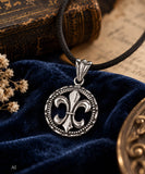 Anhänger 239 Fleur-de-Lis - Silber
