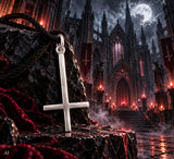 Anhänger 63 Kreuz - Silber