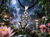 Anhänger 114 Frosch - Silber