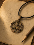 Anhänger 163 Metatrons Würfel - Bronze