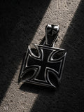 Eisernes Kreuz 102 mit Königskette - Edelstahl