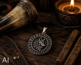 Anhänger 352 Wolfskopf - Silber