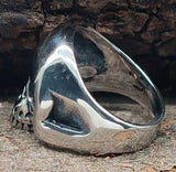 Ring Totenkopf, Gr. 55-74 (tk19) - Edelstahl