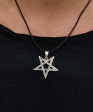 Anhänger 451 Pentagramm - Silber