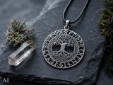Anhänger 210 Lebensbaum - Silber