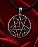 Anhänger 56 Pentagramm - Silber