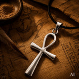 Ankh 172 mit Schlangenkette - Silber