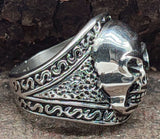 Ring Totenkopf Gr. 62-70 - Edelstahl TK3