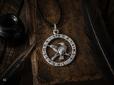 Raben 329 mit Schlangenkette - Silber