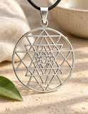 Anhänger 131 Sri Yantra - Silber