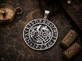 Sleipnir 377 mit Schlangenkette - Silber