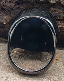 Ring Totenkopf, Gr. 55-74 (tk32) - Edelstahl