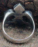 Ring Fleur-de-Lis, Gr. 55-70 (edfl) - Edelstahl