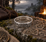 Ring Keltenknoten, Gr. 46-68 (kk4) - Silber