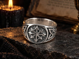 Ring Chaosstern, Gr. 52-76 (chaos) - Silber