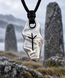 Anhänger 90 Rune Algiz - Zinn