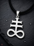 Anhänger 403 Leviathan Kreuz - Silber