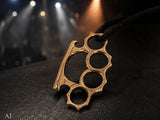 Anhänger 178 Schlagring - Bronze