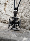 Eisernes Kreuz 102 mit Königskette - Edelstahl
