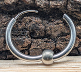 Klappcreole silberne 16 x 2,5 mm - Edelstahl kcsi14