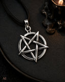 Anhänger 252 Pentagramm - Silber