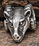 Bartperle Widderkopf - Silber