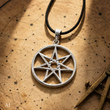 Anhänger 465 Heptagramm - Silber