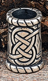 Bartperle Keltenknoten 6 mm - Silber